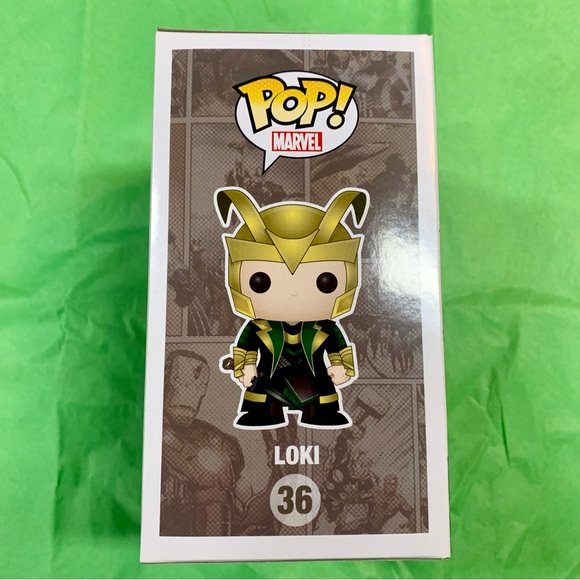 Funko Pop! Vinyl Marvel Loki Black & White Hot Topic Exclusive - Picture 5 of 7